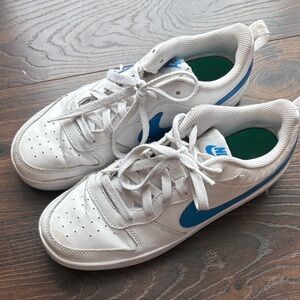 Nike(GS) Nike Court Borough Low 2 'White Blue Green